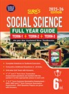 SURA`S 6th Standard Social Science Full Year Guide English Medium 2025-26 Latest Updated Edition