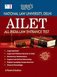 SURA`S AILET(ALL India Law Entrance Test) Law Entrance Exam Books - Latest Edition 2024