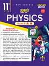 SURA`S 11th Standard Physics Volume - I and II (Combined) Exam Guide in English Medium 2025-26 Edition