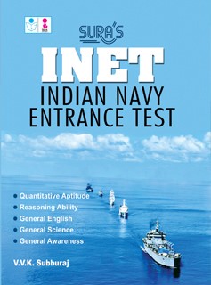 SURA`S INET (Indian Navy Entrance Test) Exam Books - LATEST EDITION 2025