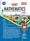 SURA`S 12th Std Mathematics Volume 1 and 2 Exam Guide in English Medium 2025-26 Latest Updated Edition