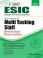 ESIC MTS (Multi Tasking Staff) Preliminary Exam Book in English Medium - Latest Edition 2024