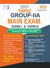 SURA`S TNPSC Group IIA Main Exam Paper I & II Book 2025 in English Medium