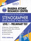 SURA`S Bhabha Atomic Research Centre (BARC) For Post Of Stenographer (Grade-III) Group C Non-Gazetted Level 1 - Preliminary Test Exam Book - Latest Updated Edition 2024