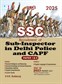 SSC Sub-Inspectors in Delhi Police and CAPFs Paper 1 and 2 Exam Book in English Medium - Latest Updated Edition 2025