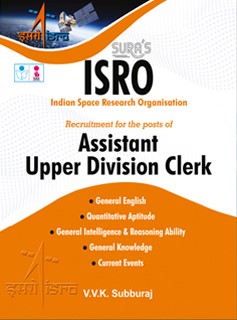 SURA`S ISRO Assistant Upper Division Clerk(UDC) Exam Book in English Medium - Latest Updated Edition 2024