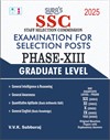 SURA`S SSC Phase XIII 13 Graduate Level Exam Book Guide & Original Question Papers with Explanatory Answers in English Medium 2025