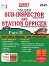 SURA`S TNUSRB SI Sub-Inspector and Station Officer Part II Exam Book Guide in English Medium Latest Updated Edition 2025