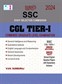 SURA`S SSC CGL Tier-I Combined Graduate Level Exam Book Guide in English Medium 2024