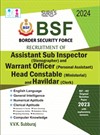 SURA`S BSF Assistant Sub Inspector and Warrant Officer, Head Constable and Havildar Exam Book Guide in English Medium 2024