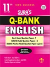 SURA`S 11th Std Q-Bank English Subject Exam Question Papers - Latest Updated Edition 2024