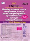 SURA`S TNPSC Planning Assistant,Grade-B Draughtsman, Grade-III Junior Draughting Officer Special Overseer Surveyor Technical Assistant civil Engineering Exam Book Guide 2025