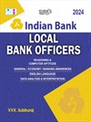 SURA`S Indian Bank Local Bank Officers Exam Book Guide in English Medium Latest Updated Edition 2024