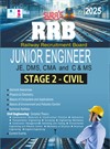 SURA`S RRB Junior Engineer JE,DMS,CMA and C & MS Stage 2 Civil Engineering Exam Book Guide English 2025