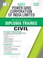 SURA`S PGCIL Power Grid Corporation of India Limited Diploma Trainee Civil Engineering Exam Book Guide in English Medium 2025