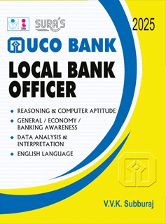 SURA`S UCO Bank Local Bank Officer Exam Book Guide in English Medium 2025